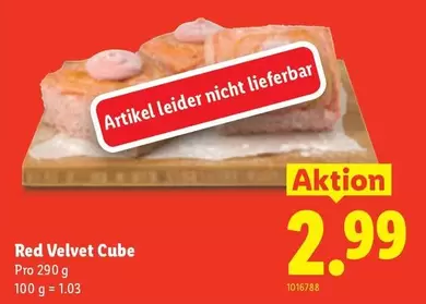 Red Velvet Cube