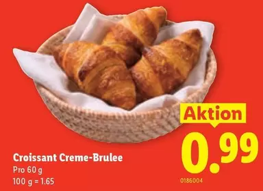 Croissant Creme-Brulee