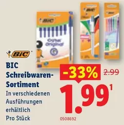 Schreibwaren-Sortiment