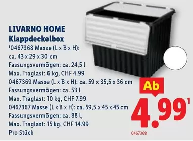 Klappdeckelbox 0467368