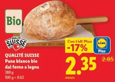 Pane bianco bio dal forno a legna