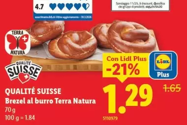 Brezel al burro