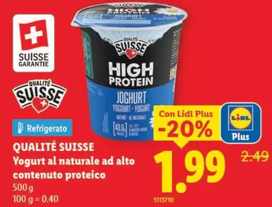 HIGH PROTEIN JOGHURT
