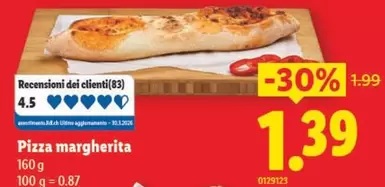 Pizza margherita