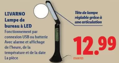 Lampe de bureau à LED