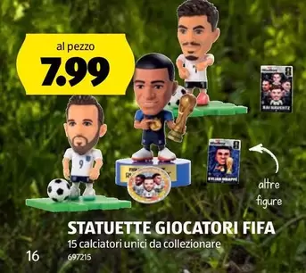 STATUETTE GIOCATORI FIFA 15 calciatori unici da collezionare 697215