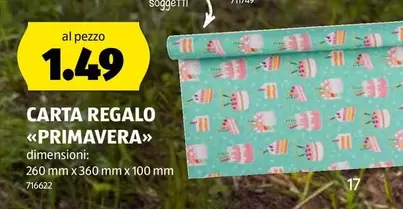 CARTA REGALO "PRIMAVERA"