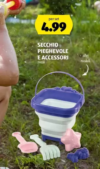 SECCHIO PIEGHEVOLE E ACCESSORI
