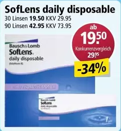 SofLens daily disposable