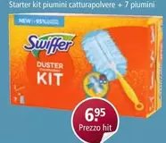 Swiffer - Starter kit piumini cattrapolvere + 7 piumini
