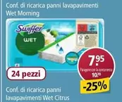 Swiffer - Conf. di ricarica panni lavapavimenti