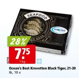 Krevette Black Tiger, 21-30 tk, 10 x