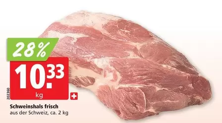 Schweinehals frisch