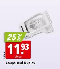 Coupe-oeuf Duplex