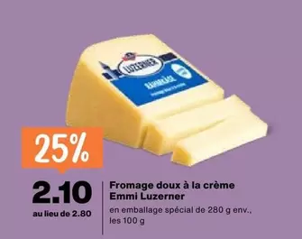 Fromage doux à la crème