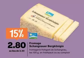 Fromage Schangnauer Bergkönigin