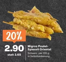 Poulet-Spiessli Oriental