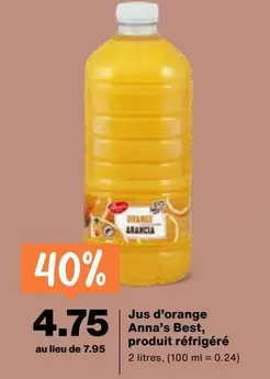 Jus d'orange