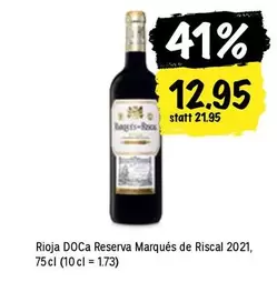 Rioja DOCa Reserva