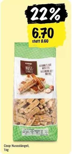 Coop Nussstängeli