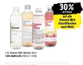Wahl - Vitamin Well Einzelflaschen