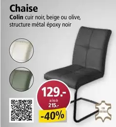 Chaise Colin