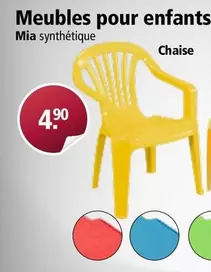 Mia - Meubles pour enfants synthétique Chaise