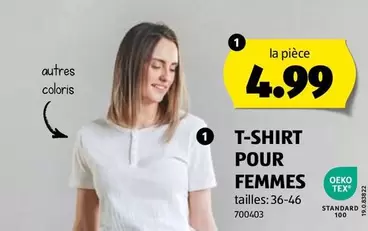 T-SHIRT POUR FEMMES tailles: 36-46 700403
