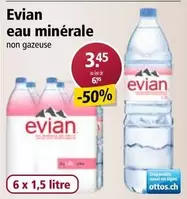 Evian - eau min
rale non gazeuse