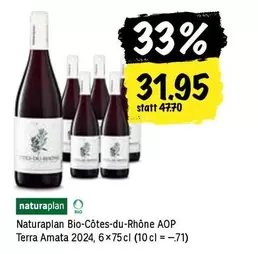 Naturaplan Bio-Côtes-du-Rhône AOP Terra Amata 2024