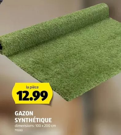 GAZON SYNTHÉTIQUE dimensions: 100 x 200 cm 710263