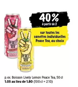 Boisson Lively Lemon