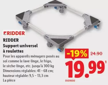 Support universel à roulettes