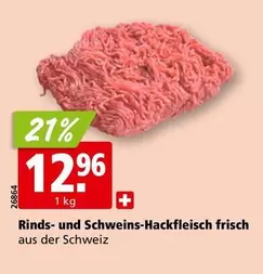Rinds- und Schweins-Hackfleisch frisch