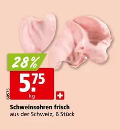 Schweineohren frisch