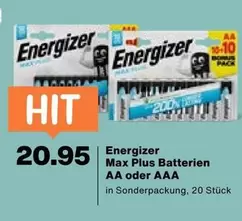Max Plus Batterien AA oder AAA
