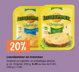 Leerdammer en tranches