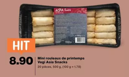 Mini rouleaux de printemps