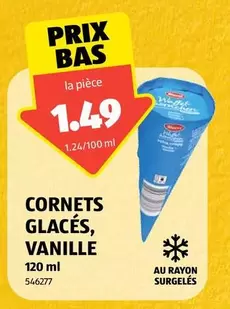 Magnum - CORNETS GLACÉS, VANILLE 120 ml 546277