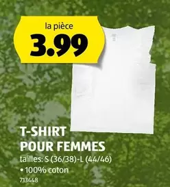 T-SHIRT POUR FEMMES