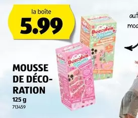 MOUSSE DE DÉCORATION 125 g 713459