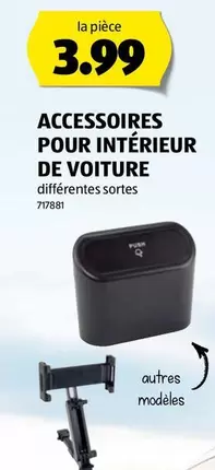 Accessoires pour intérieur de voiture