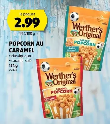 POPCORN AU CARAMEL