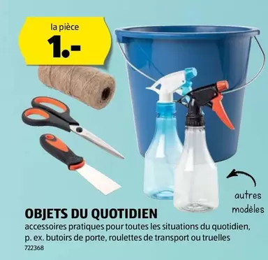 OBJETS DU QUOTIDIEN