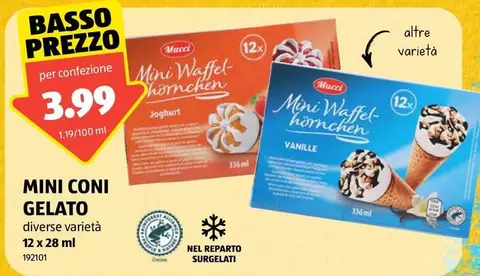 MINI CONI GELATO