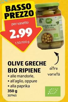 OLIVE GRECHE BIO RIPIENE