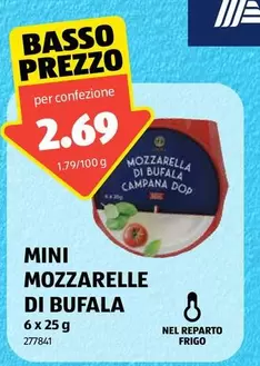 MINI MOZZARELLE DI BUFALA 6 x 25 g