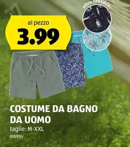 Costume da bagno da uomo