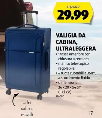 VALIGIA DA CABINA, ULTRALEGGERA 716080
