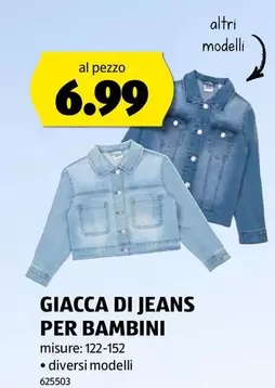 GIACCA DI JEANS PER BAMBINI 625503